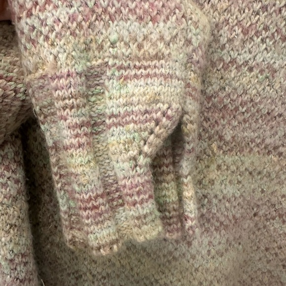 Free People Cotton Candy Pullover Sweater Size Medium Oversized EUC - Picture 5 of 8